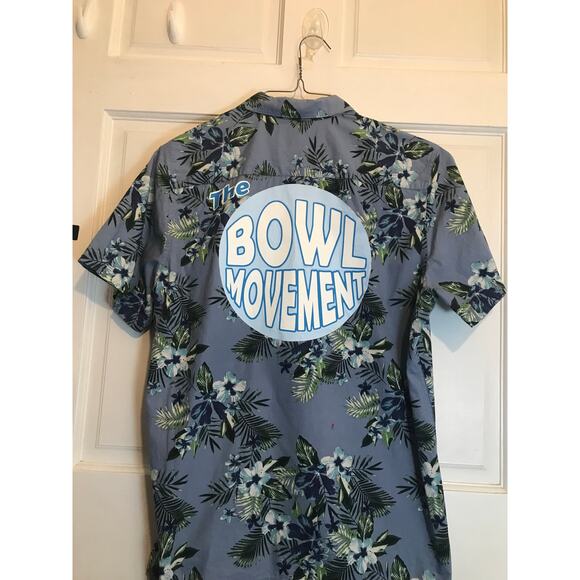 28 PALMS owling Shirt Men's XL Short Sleeved 100% Cotton - Picture 6 of 10